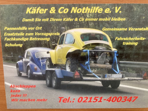 Käfer & Co Eigenwerbung